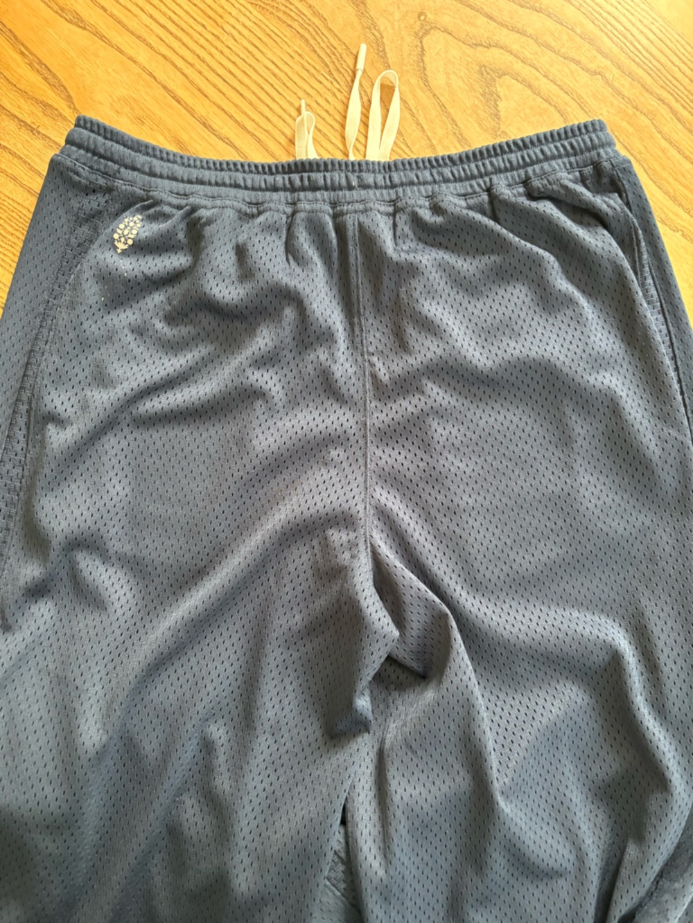 NWOT FP Movement by Free People Overtime Wide Leg Mesh Pants - Navy Sz M - Picture 7 of 9